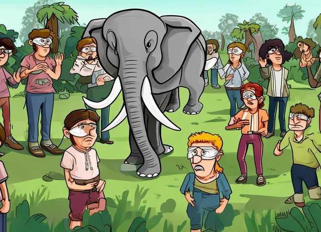 盲人摸象的故事大家十分熟悉 - 盲人摸象的故事大家十分熟悉修改病句