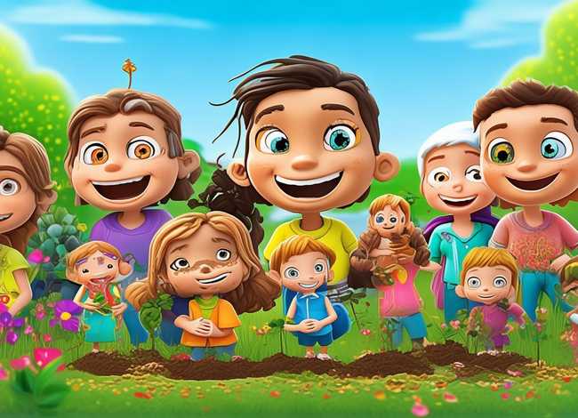 植树节儿童绘画 植树节儿童绘画作品