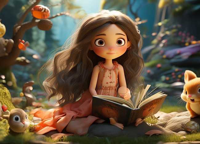小女生故事儿童版（小女生的故事书）