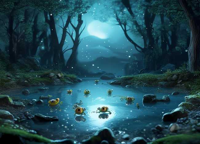 咕咚来了故事完整版 - 咕咚来了故事完整版背景图片