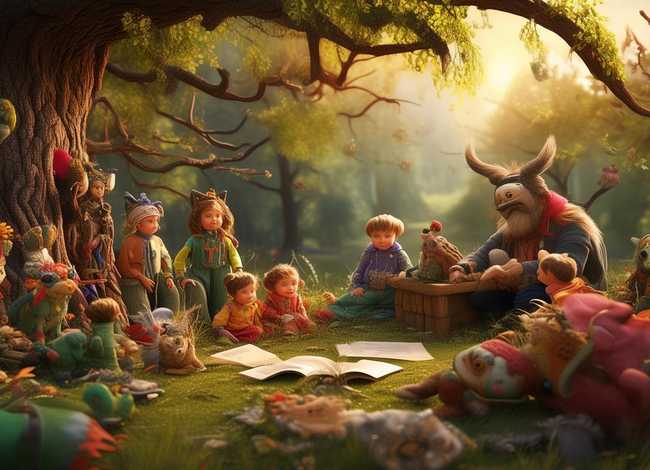 儿童民间传说故事大全 - 幼儿民间传说故事