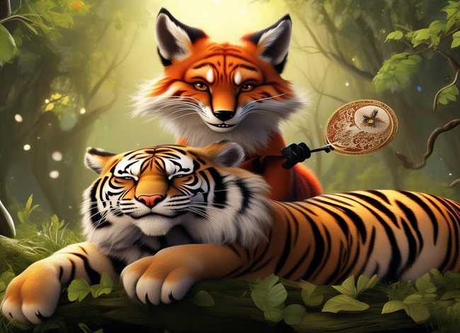 儿童故事绘本完整版狐假虎威（狐假虎威故事绘本怎么画）