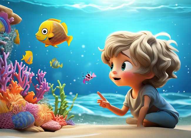 关于海洋的儿童故事，关于海洋的小故事幼儿50字