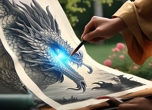 经典成语故事画龙点睛，经典成语故事画龙点睛图片