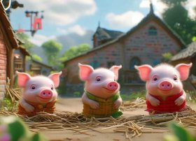 三只小猪粤语故事 - 三只小猪粤语故事在线听