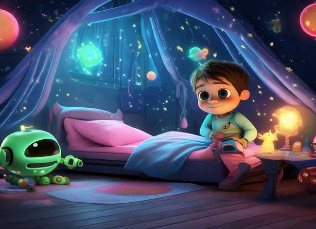 儿童科幻书籍3-6岁睡前故事，少儿睡前科幻故事365免费听