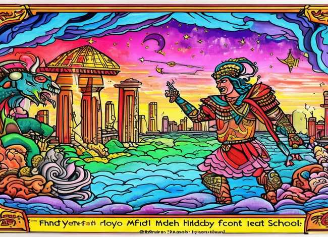 历史神话手抄报 - 历史神话手抄报初一