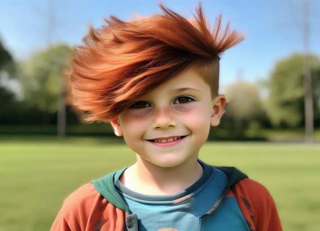 儿童栗子头图片大全（儿童栗子头发型男图片大全）