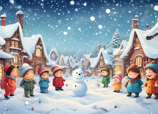 儿童故事下雪了的全内容（幼儿故事下雪了内容）