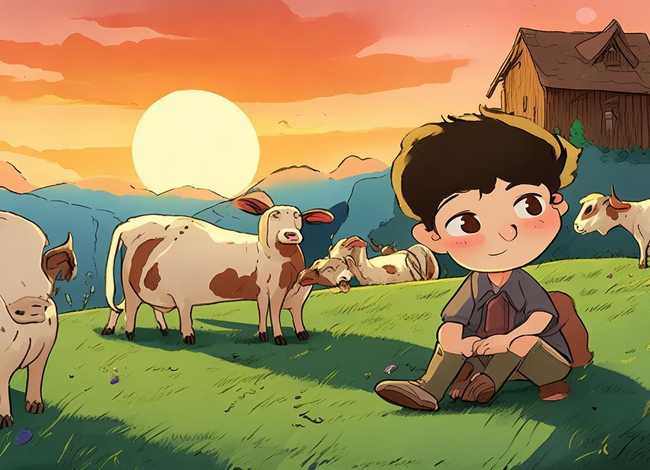 儿童故事王二小放牛睡前故事；王二小放牛的睡前故事