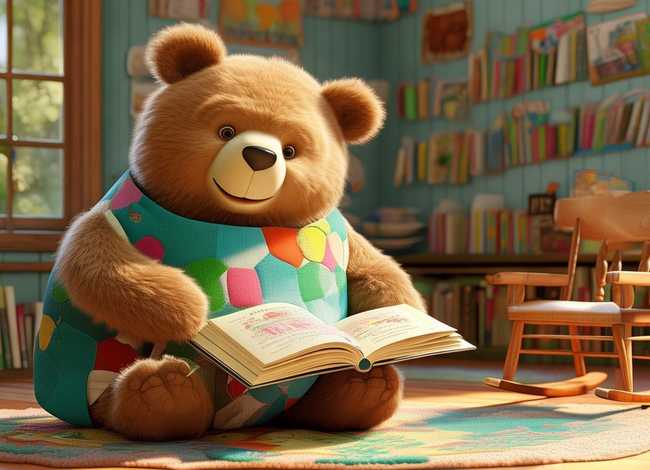 爱听故事的大熊绘本（爱听故事的大熊绘本教案）