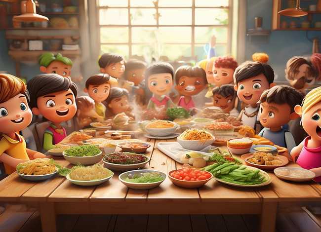 开饭了儿童故事(开饭了儿童画) 开饭了儿童故事(开饭了儿童画)