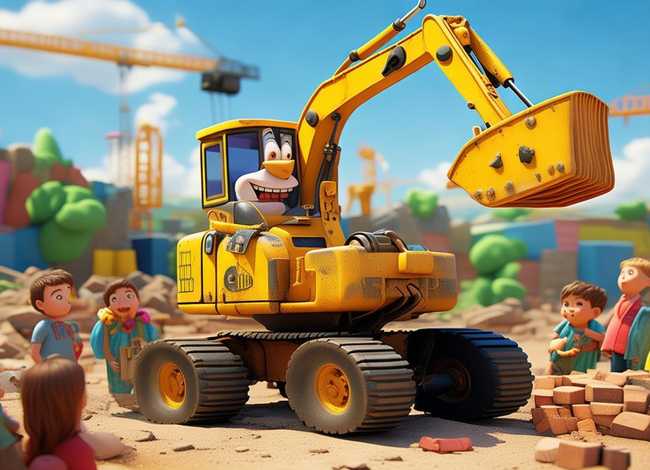 挖掘机故事在线收听儿童、挖掘机的故事在线收听
