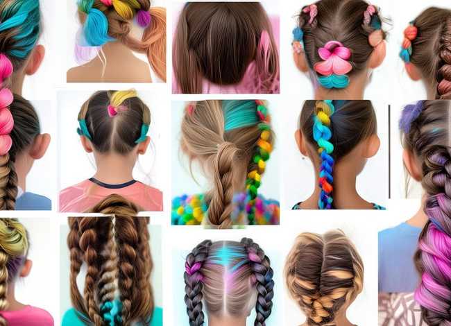 儿童编发发型大全（儿童编发发型大全图片）