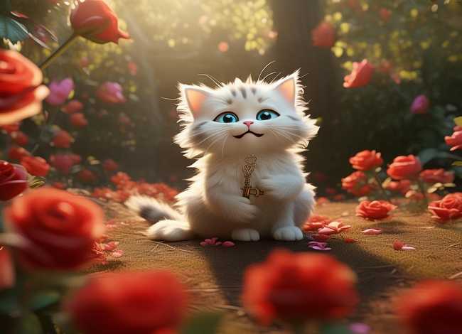 诚实的小花儿童故事、诚实的小花猫故事