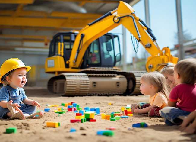 挖掘机幼儿故事 幼儿讲故事简短挖掘机故事