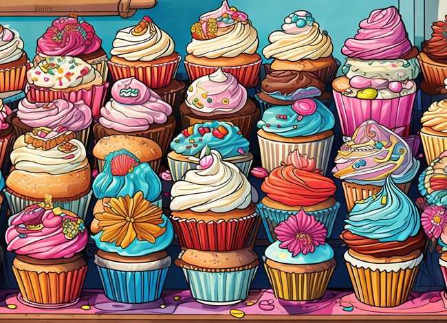 杯子蛋糕绘画、杯子蛋糕绘画大全图片大全集 杯子蛋糕绘画、杯子蛋糕绘画大全图片大全集