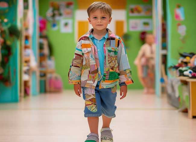 环保服装儿童时装秀男生 - 环保时装秀男生服装 幼儿园