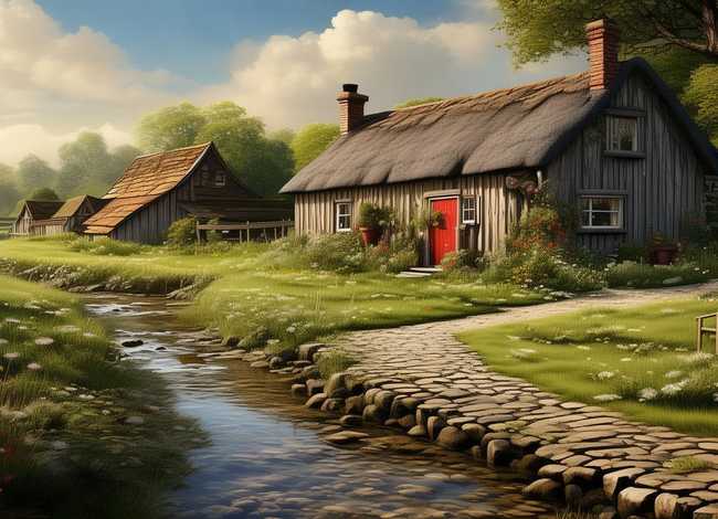 乡村故事长什么样 - 乡村故事长什么样子