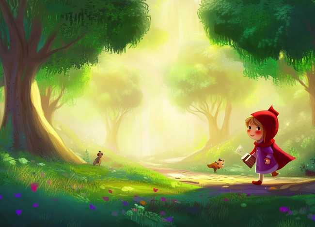 小红帽故事书电子版（小红帽故事书电子版免费下载）