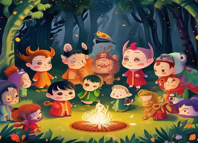 十二生肖儿童故事500字 - 十二生肖幼儿小故事