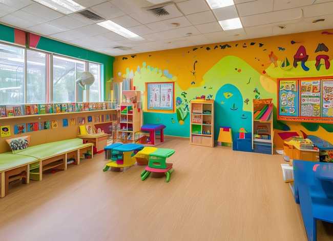 儿童的英语剧本培训中心装修图、儿童英语戏剧培训机构