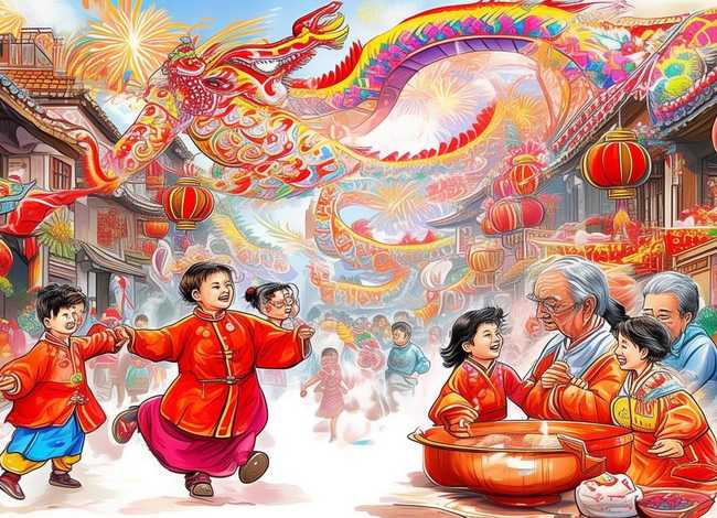 儿童春节的故事绘本内容（幼儿绘本春节的故事）