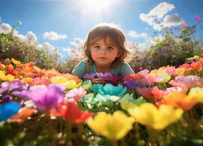 儿童故事彩虹色的花 彩虹色的花故事视频幼儿版