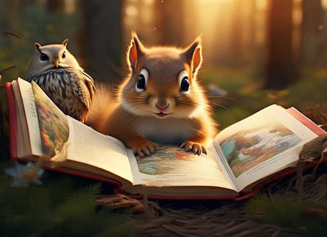 小松鼠的睡前故事，小松鼠的睡前故事长篇