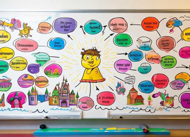 儿童故事思维导图二年级；幼儿故事思维导图怎么画