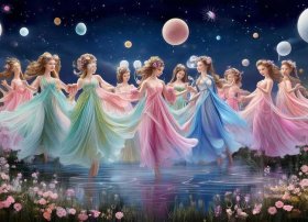 七仙女的故事 - 民间故事七仙女的故事