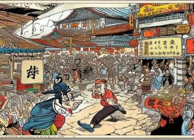 连环画故事4张图片、连环画故事4张图片怎么画