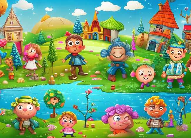 儿童故事ppt图片，儿童故事ppt图片素材