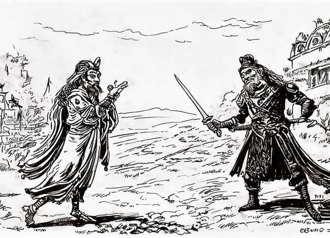 古代人物故事图 古代人物故事图片简笔画