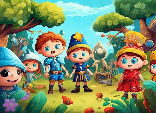 儿童漫画故事创编、少儿漫画手绘小故事