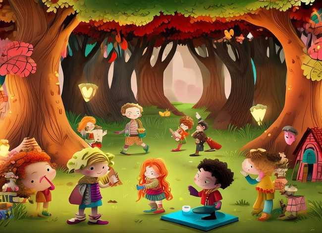 儿童故事绘本森林里的故事；森林里的故事大班故事绘本