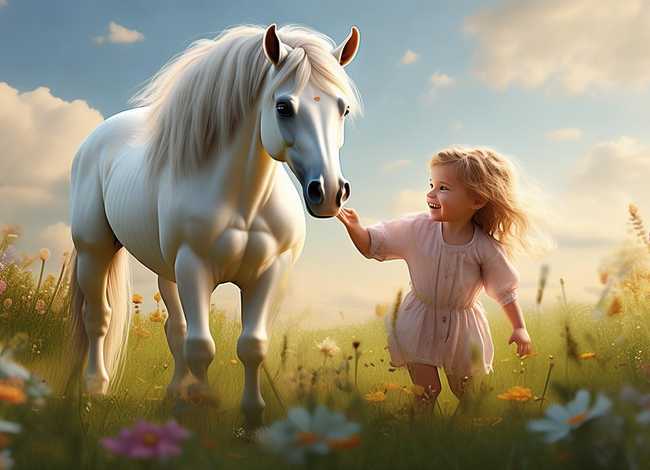马的儿童故事100字 关于马的故事100字
