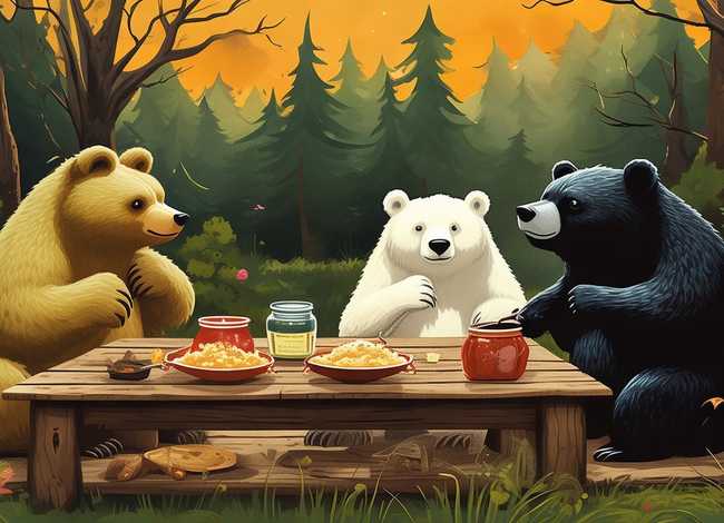 故事三只熊的故事；故事三只熊的故事视频