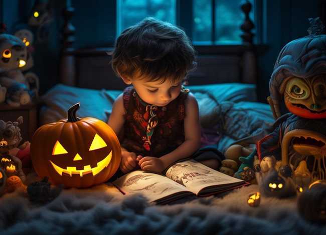 万圣节儿童故事睡前故事，万圣节睡前故事文字
