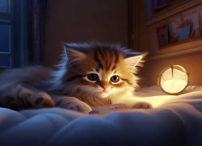 睡前小故事猫，小猫睡前故事文字版