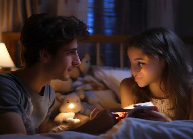 给女朋友讲的睡前故事可爱、给女朋友讲的可爱的睡前故事