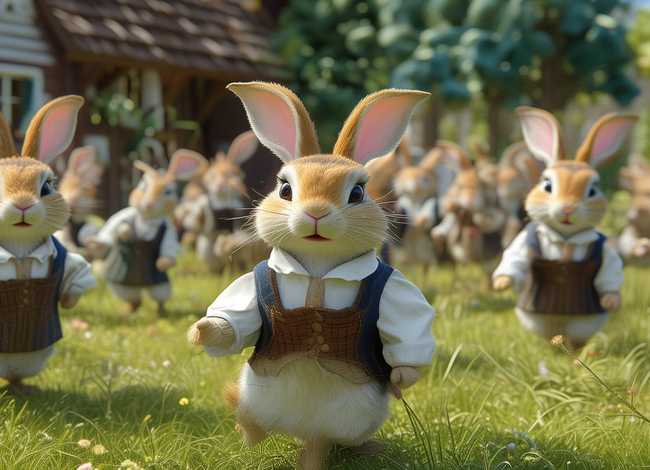 彼得兔的故事儿童表演 彼得兔的故事动画 彼得兔的故事儿童表演 彼得兔的故事动画