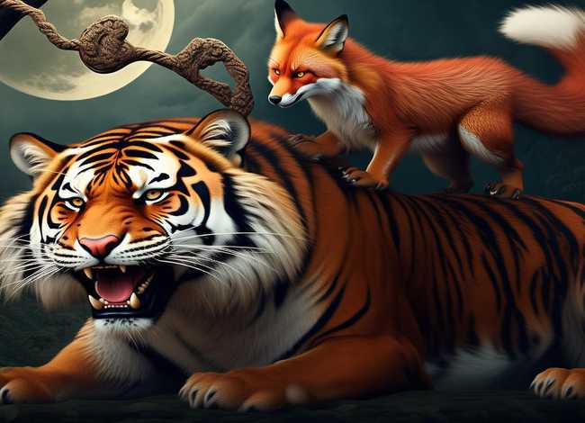 狐假虎威成语故事表演（狐假虎威成语故事表演视频）