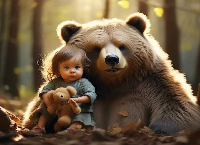 儿童故事朋友和熊 朋友和熊的故事寓意