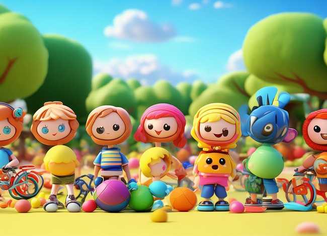 儿童连环画6张简单；儿童连环画6张简单又可爱