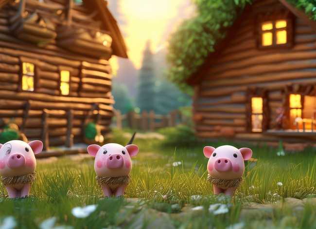 少儿睡前故事三只小猪 - 少儿睡前故事三只小猪图片 少儿睡前故事三只小猪 - 少儿睡前故事三只小猪图片