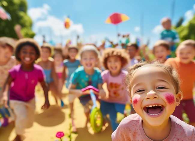 儿童笑容的故事；关于笑容的故事