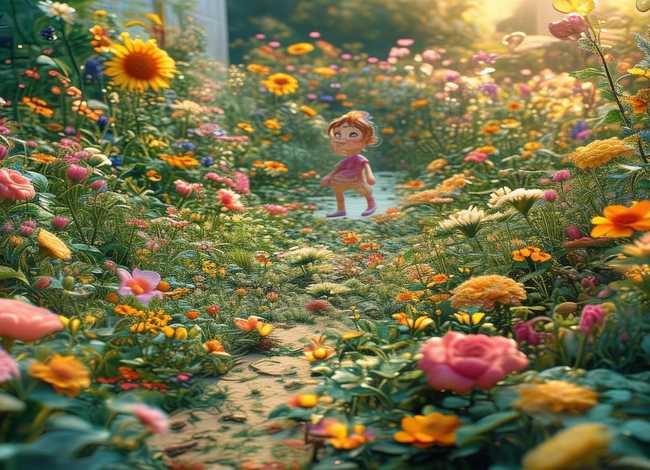 花朵的故事绘本、花朵的故事绘本图片