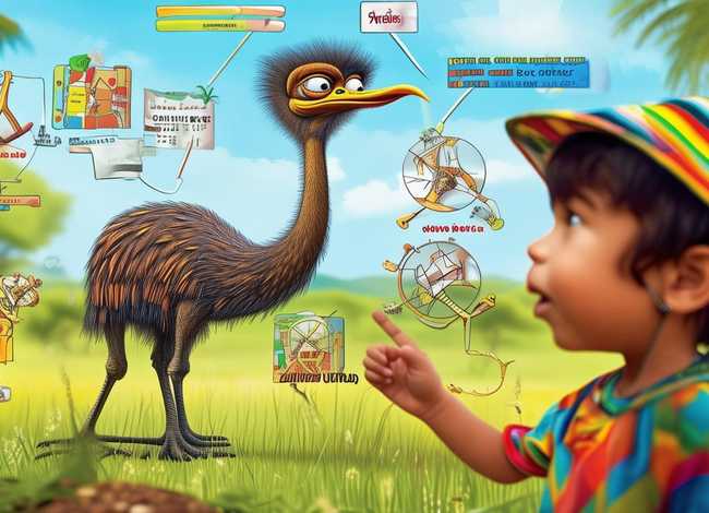 鸵鸟儿童科普故事（故事《鸵鸟》）