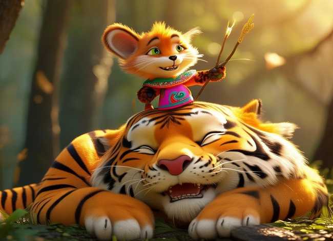 狐假虎威的故事儿童版（狐假虎威的小故事视频）